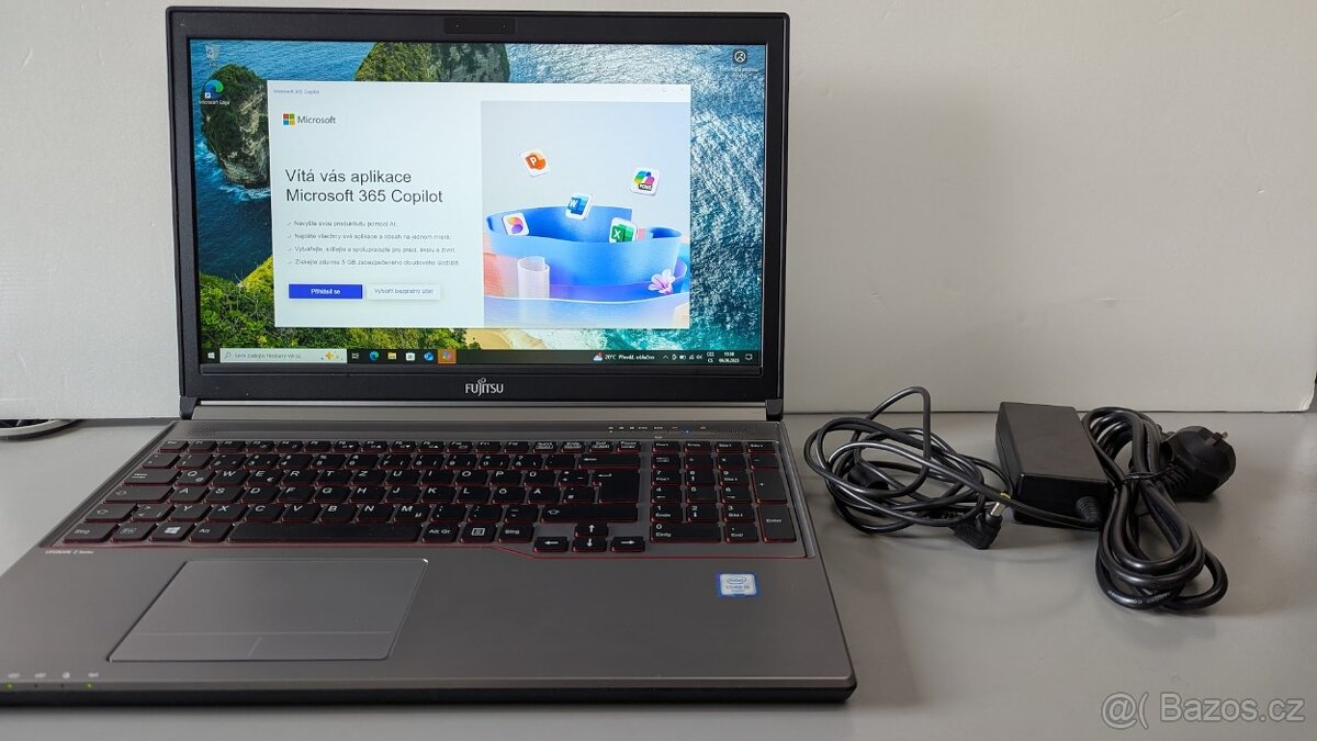 Fujitsu LifeBook E756 SIM CARD, i5, 20GB RAM, 500GB SSD, W10