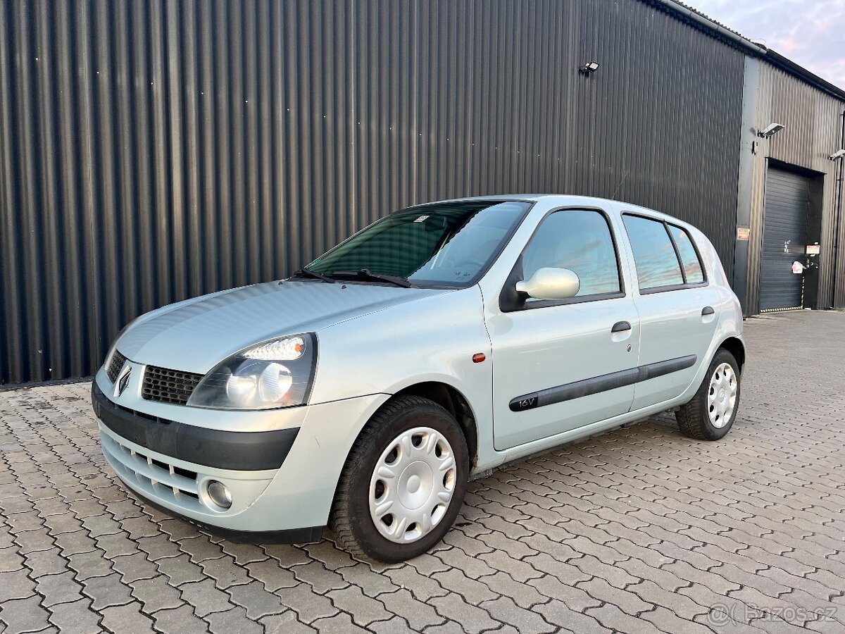 Renault Clio 1.2,95xxx km, nová STK, 2 sady kol, klimatizace