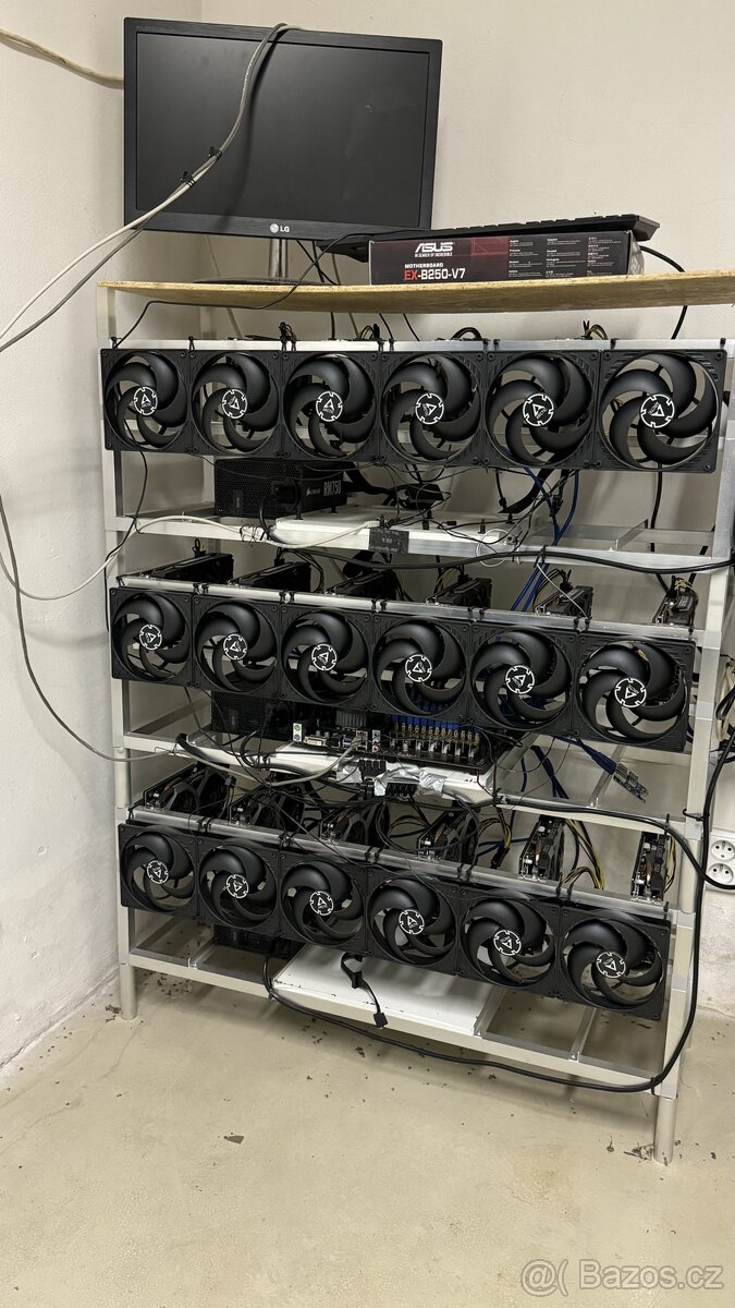 Mining RIG konstrukce +
