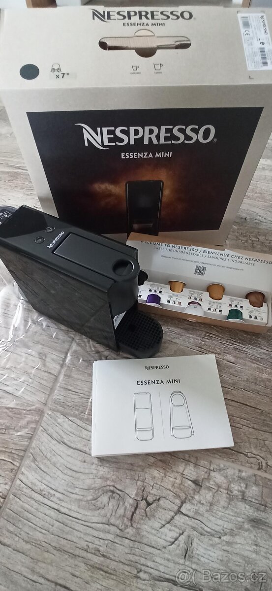 Nespresso Essenza Mini Black-Nový