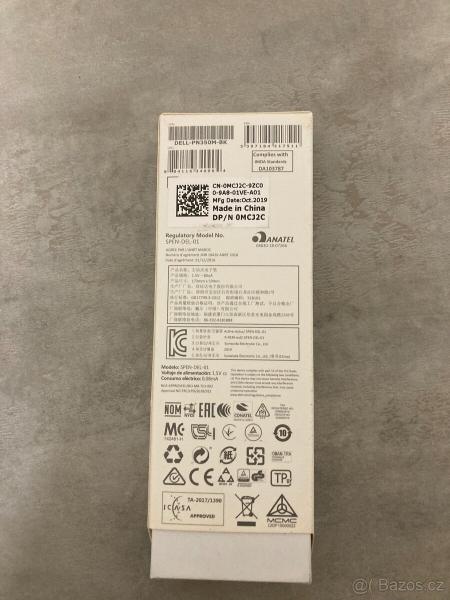 Dell Active Pen PN350M (SPEN-DEL-01), téměř nepoužitý