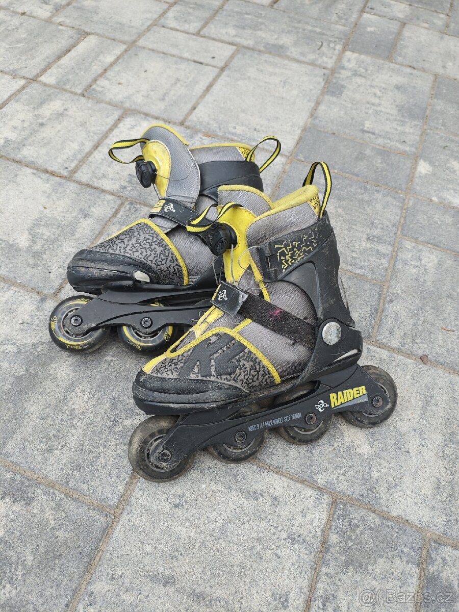 Dětské brusle K2 vel.32-37