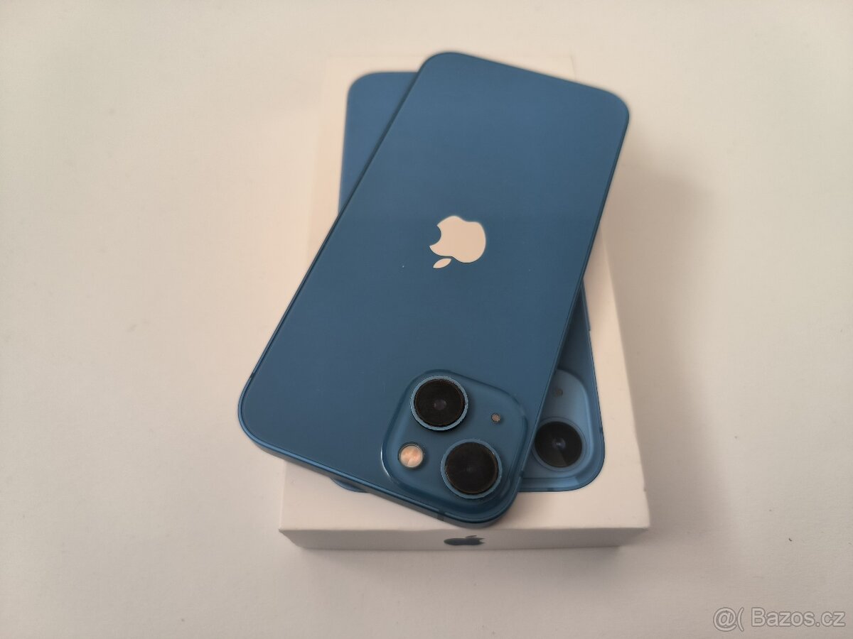 apple iphone 13 256gb Blue / Batéria 100%