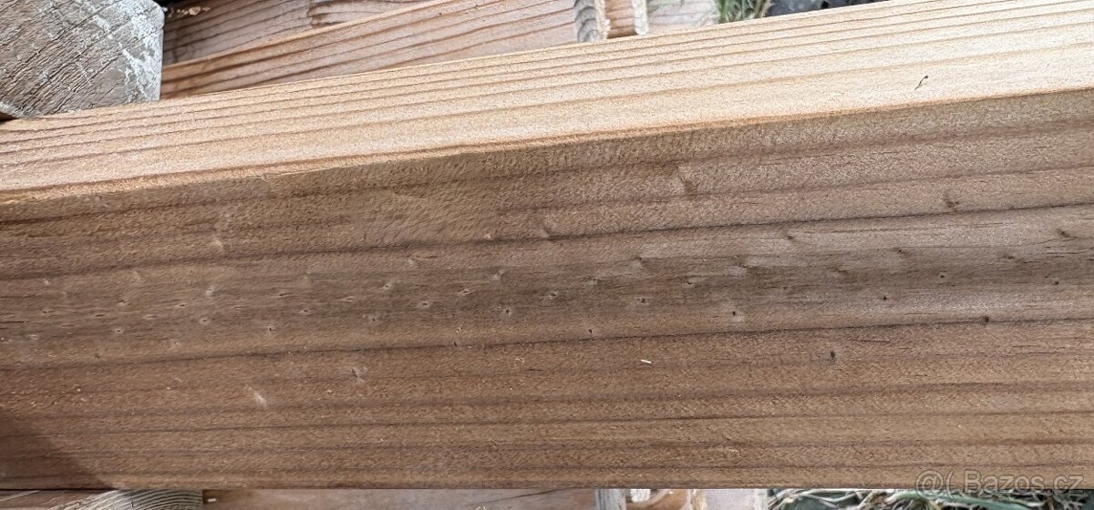 Thermowood hladký hranol 42x68 mm délka 1 500 mm