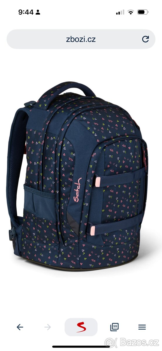 Prodám studentský batoh Satch - funky friday 30l