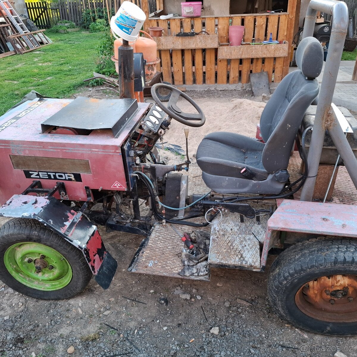 Malotraktor domácí výroby