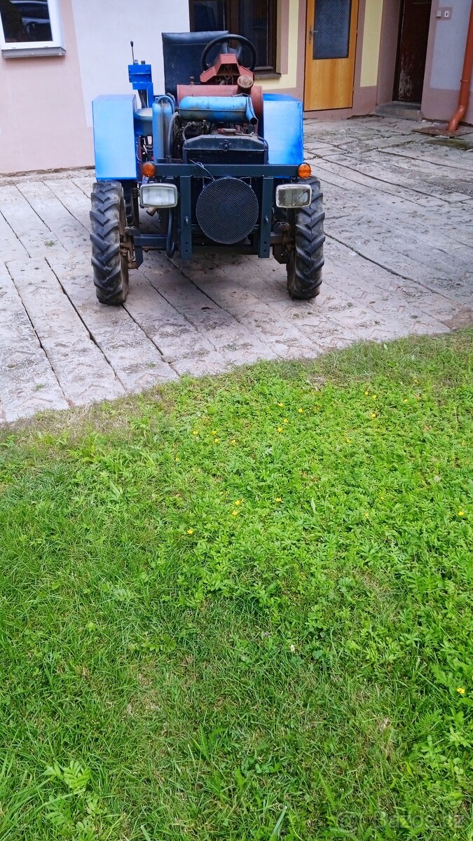 Malotraktor domácí výroby