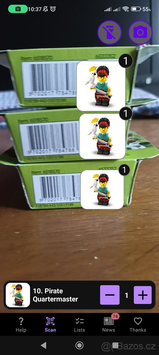 Lego minifigurky