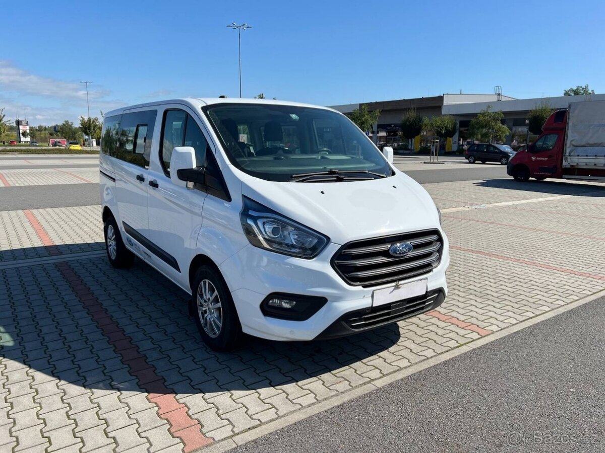 Ford Transit Custom 2.0 TDCi koup. ČR 9 MÍST