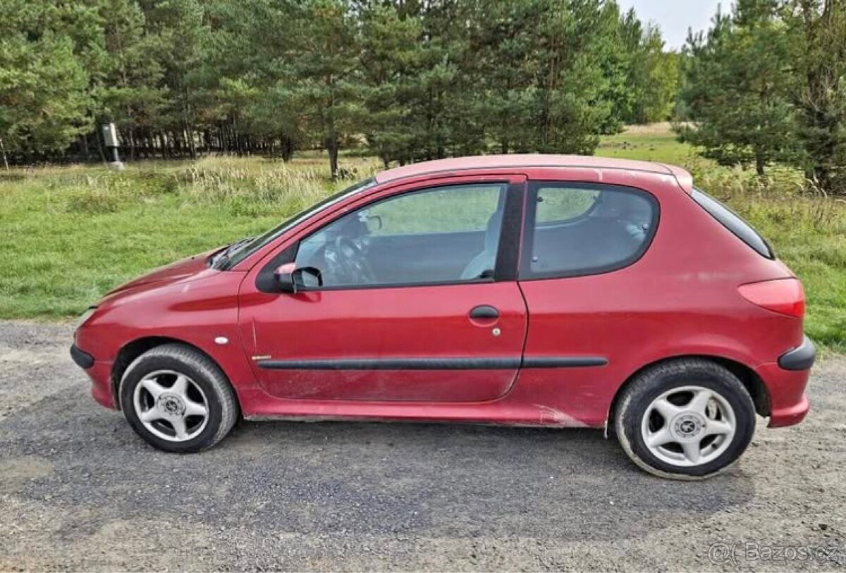 Výměna za něco v naftě. Peugeot 206 1.4i 55kw