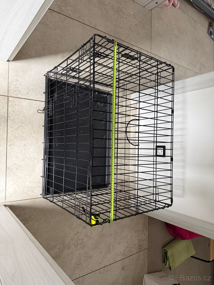 Prodám klec pro psa 76×52×59 cm