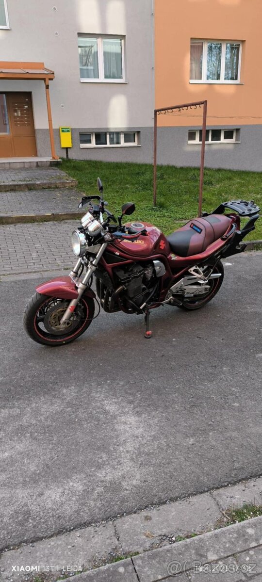 Suzuki GSF 1200,najeto 37xxx km,rok 2001, kufry
