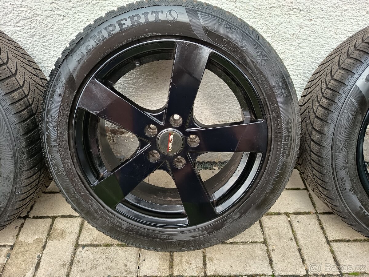 Dezent 17" 5×112 + zimní pneu 225/50R17 VW/Audi/Škoda