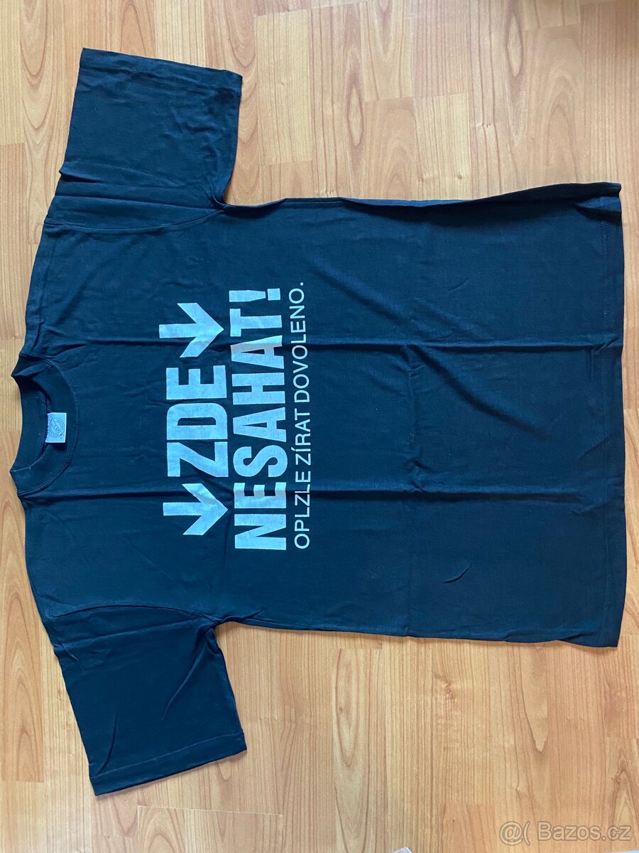 Prodám různá trička s popisem - MNOHO DRUHŮ VIZ FOTA