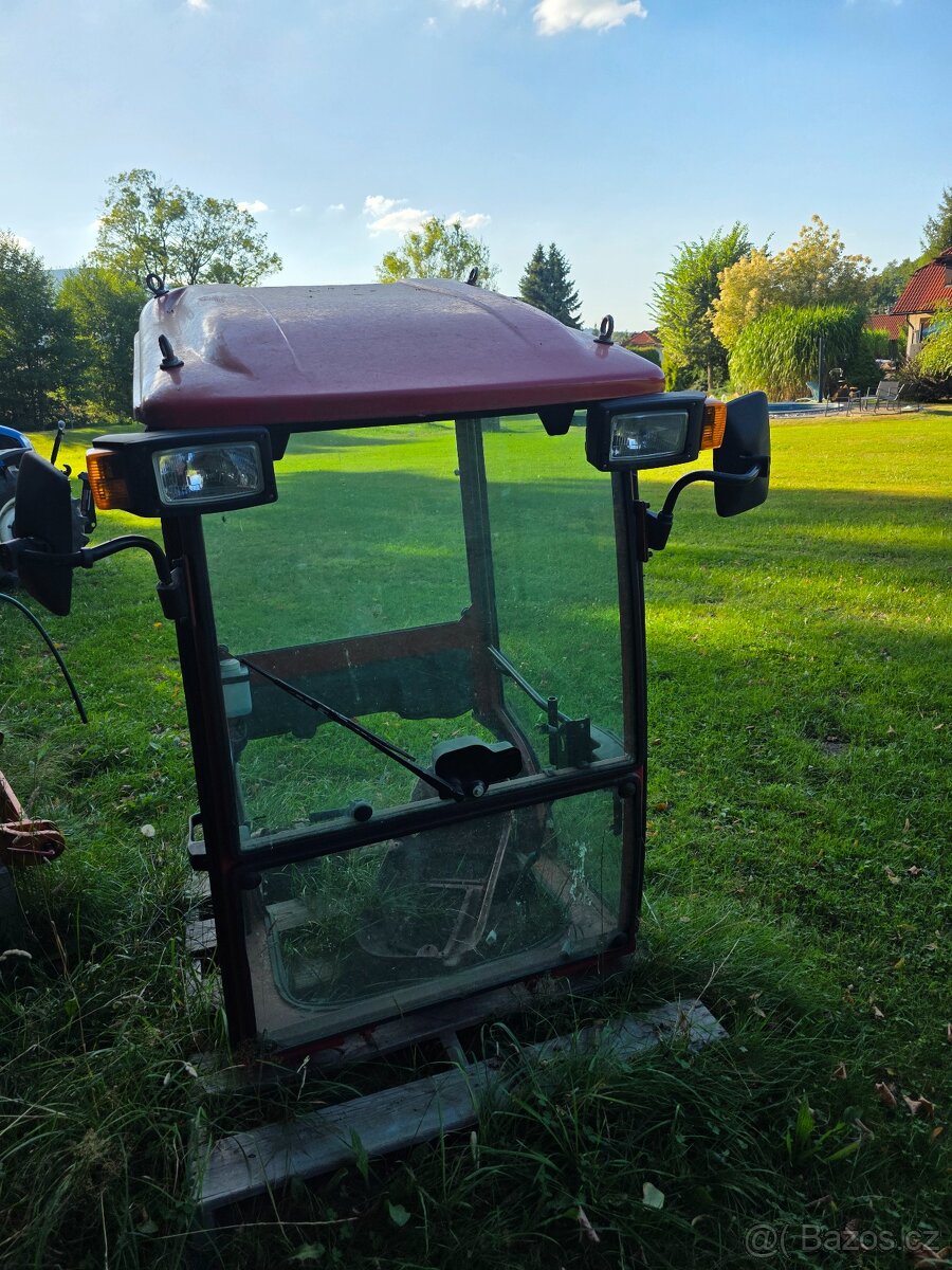 Kabina na traktor, malotraktor, sekačku