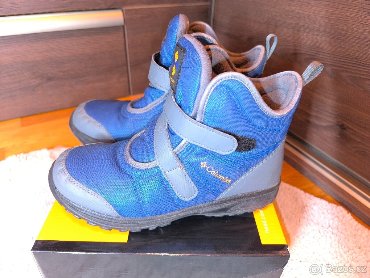 Columbia chlapecké zimní boty – vel. 39, TOP stav, jako nové