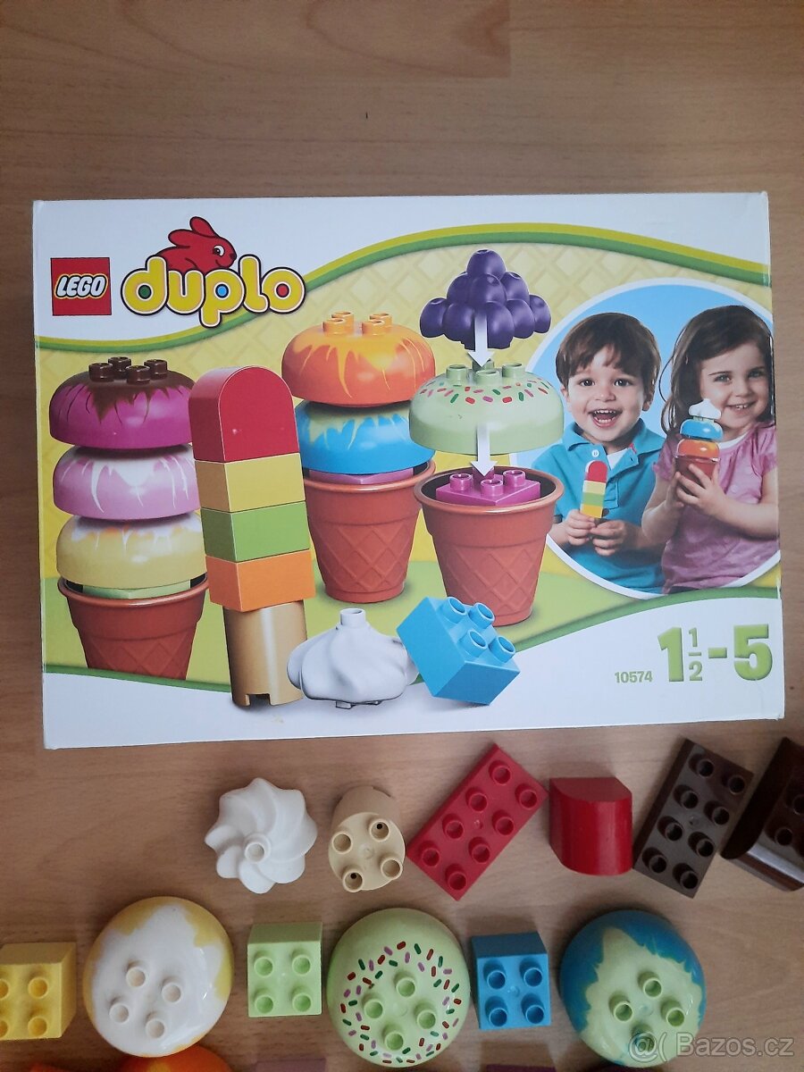 Lego duplo Postav si zmrzlinu 10574  jako nové