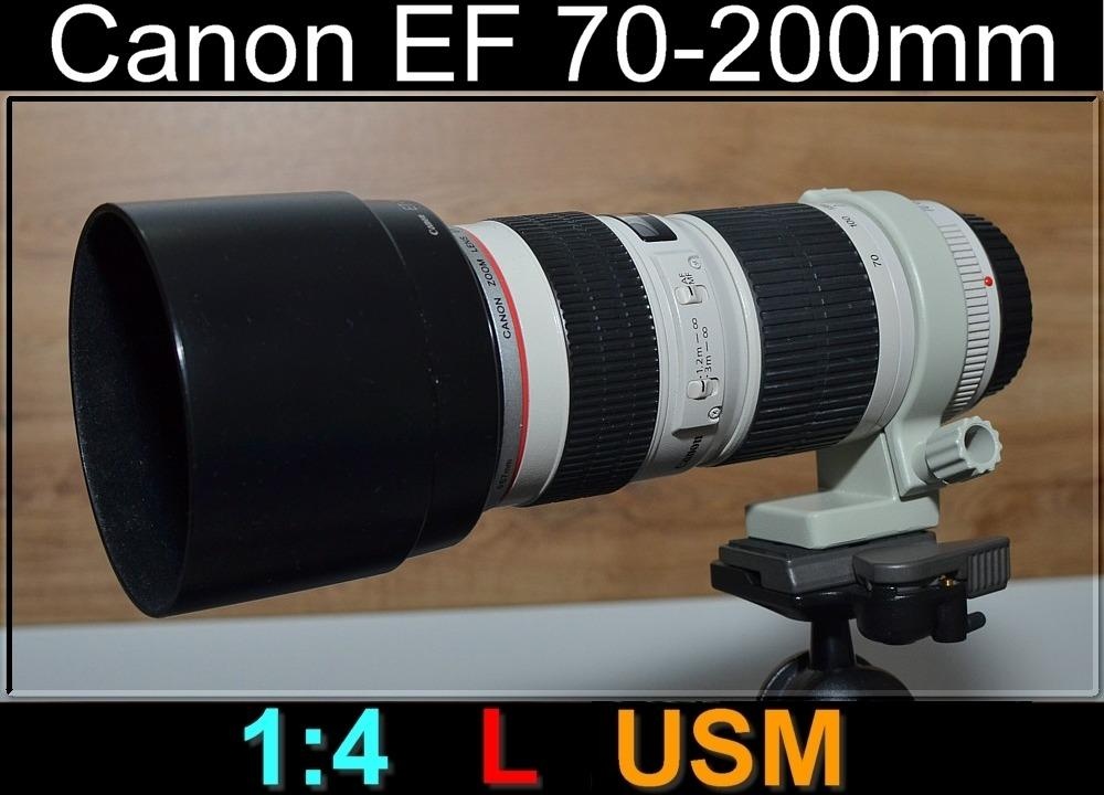 Canon EF 70-200mm f/4 L USM F.F. řady LUV