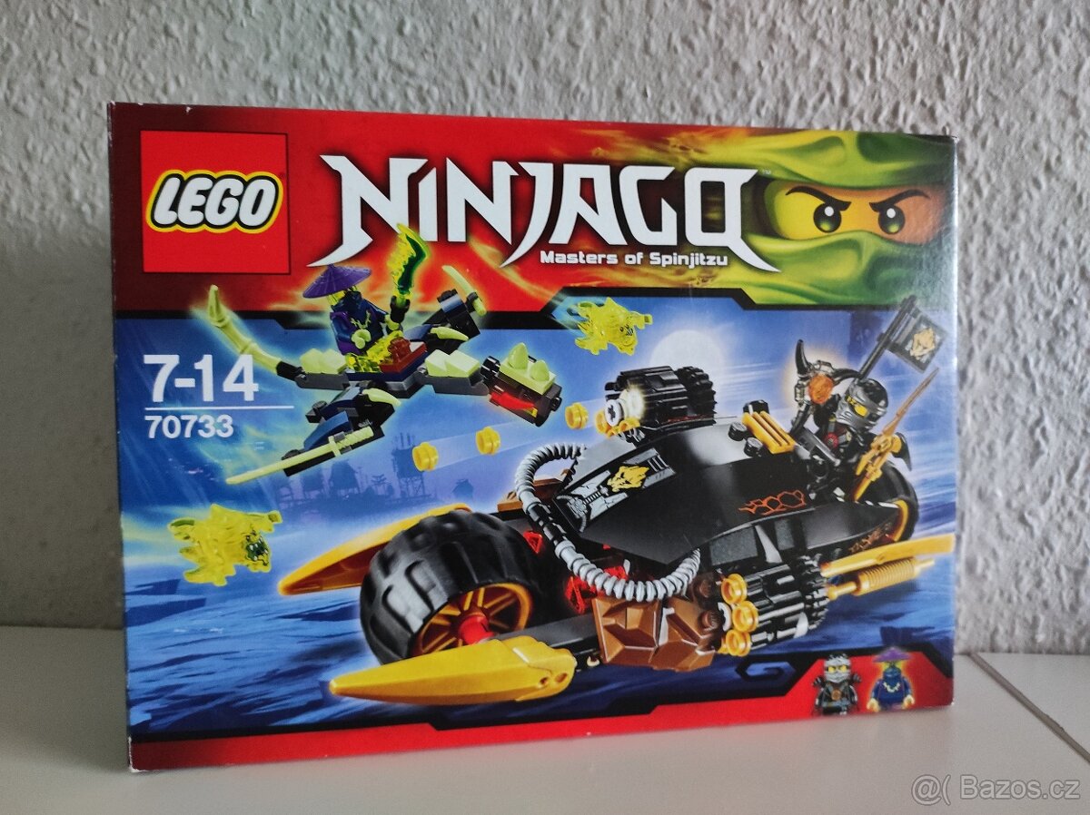 Lego Ninjago, výbušná motorka