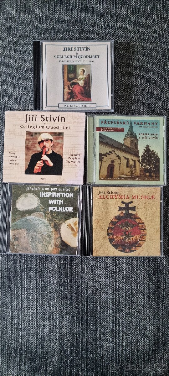 Set CD a LP Jiřího Stivína