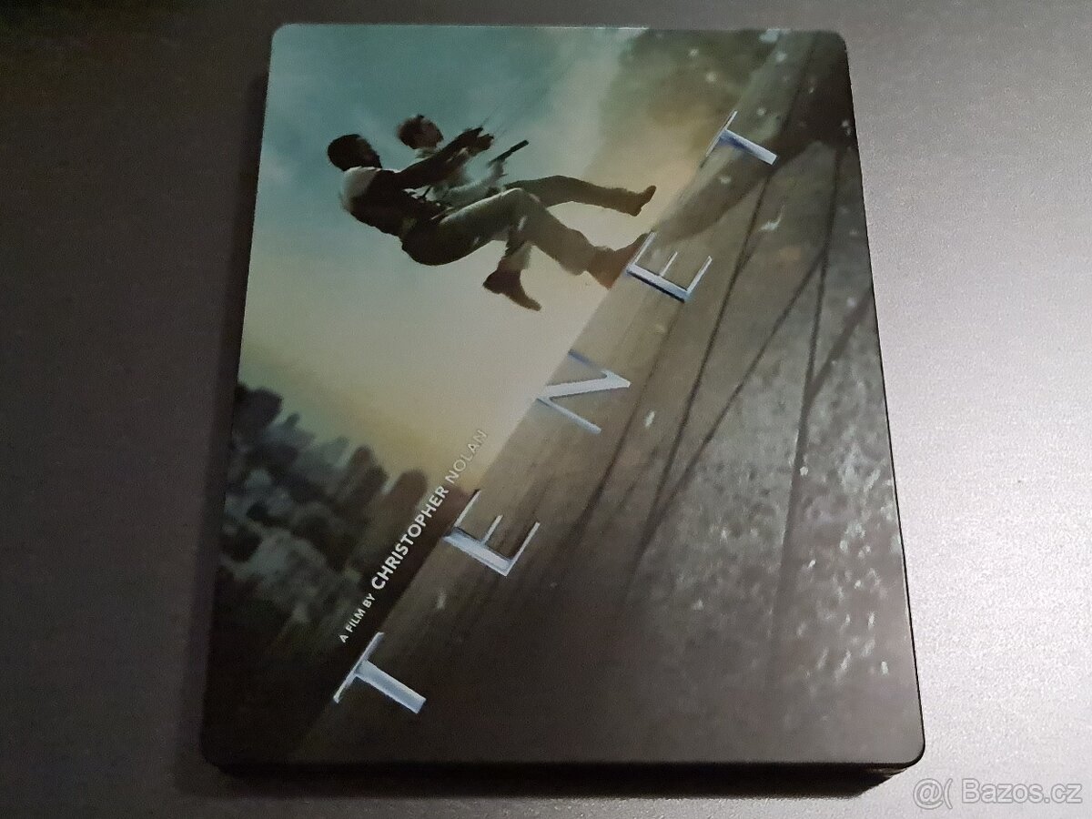 TENET (steelbook, UHD+BD+bonus BD, CZ dab) Christopher Nolan