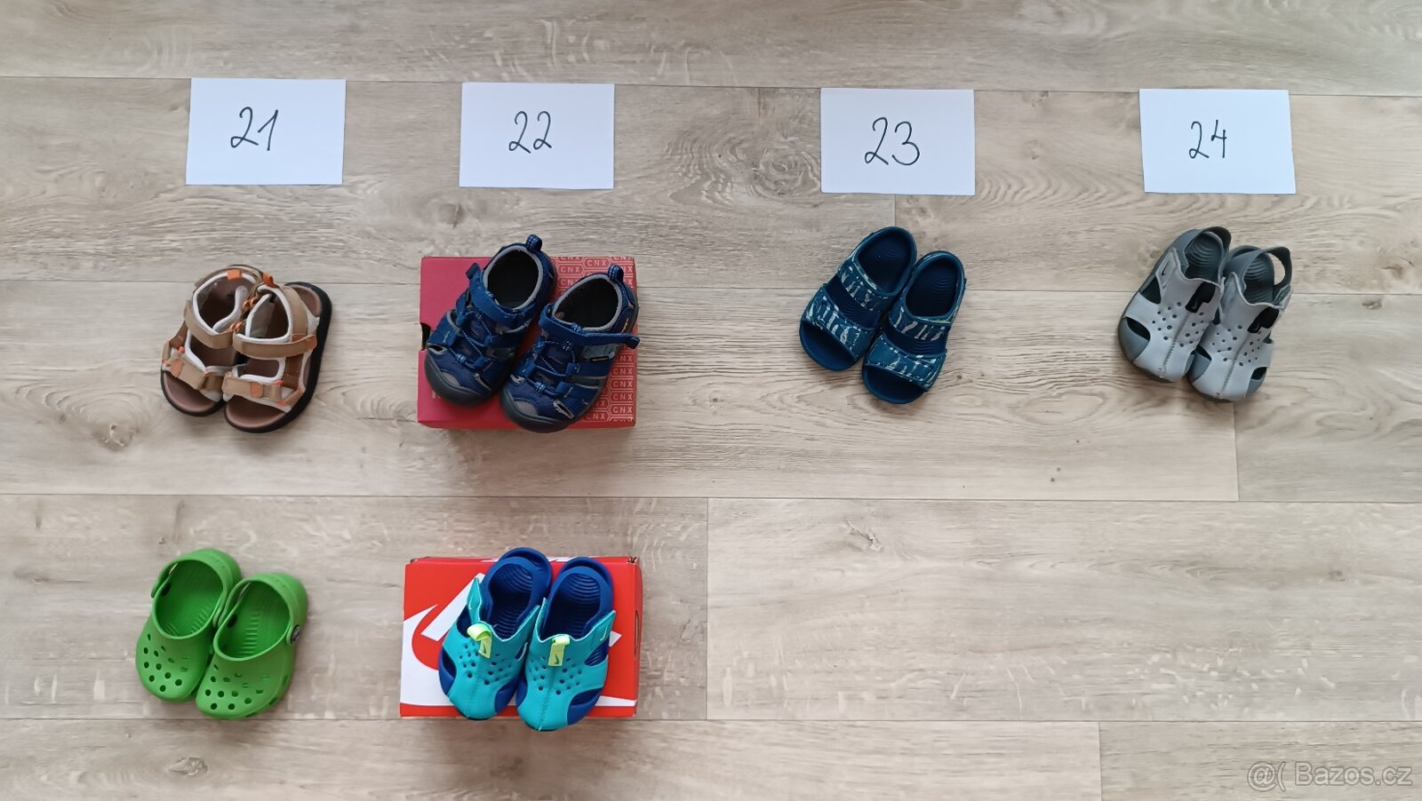 Chlapecké letní boty vel. 21, 22, 23