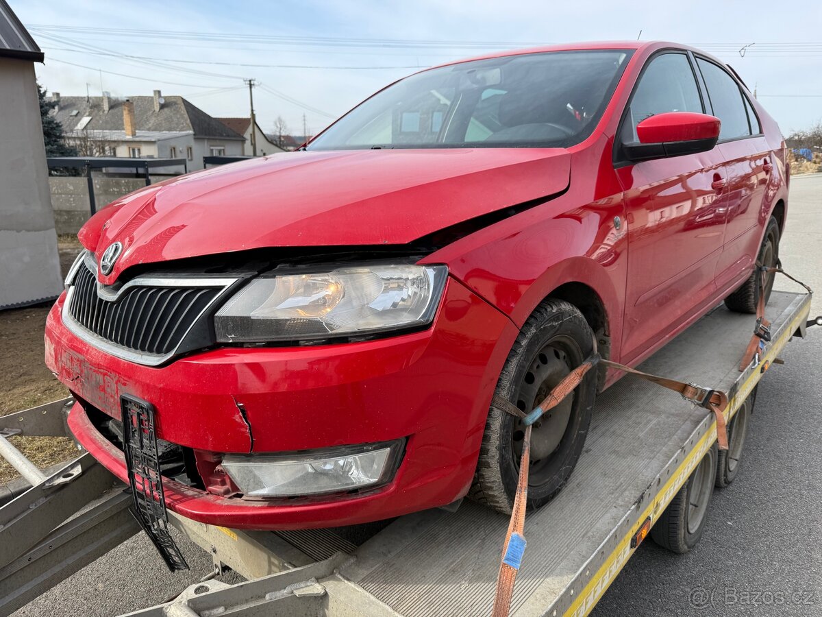 Nahradni dily Skoda Rapid 1.2 tsi 63kw 2015
