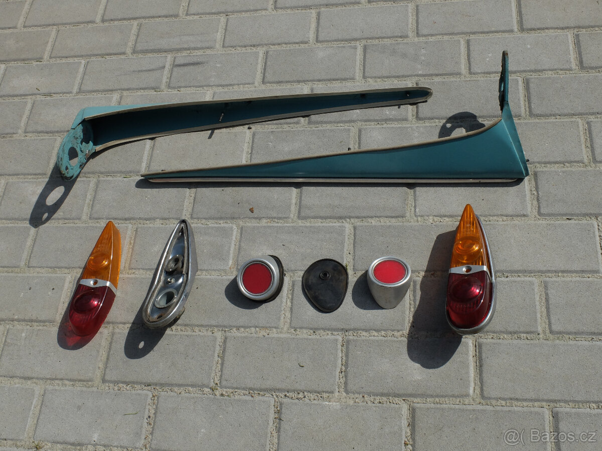 Škoda Felicia, Octavia - křidélka, zad. lampy, odrazky