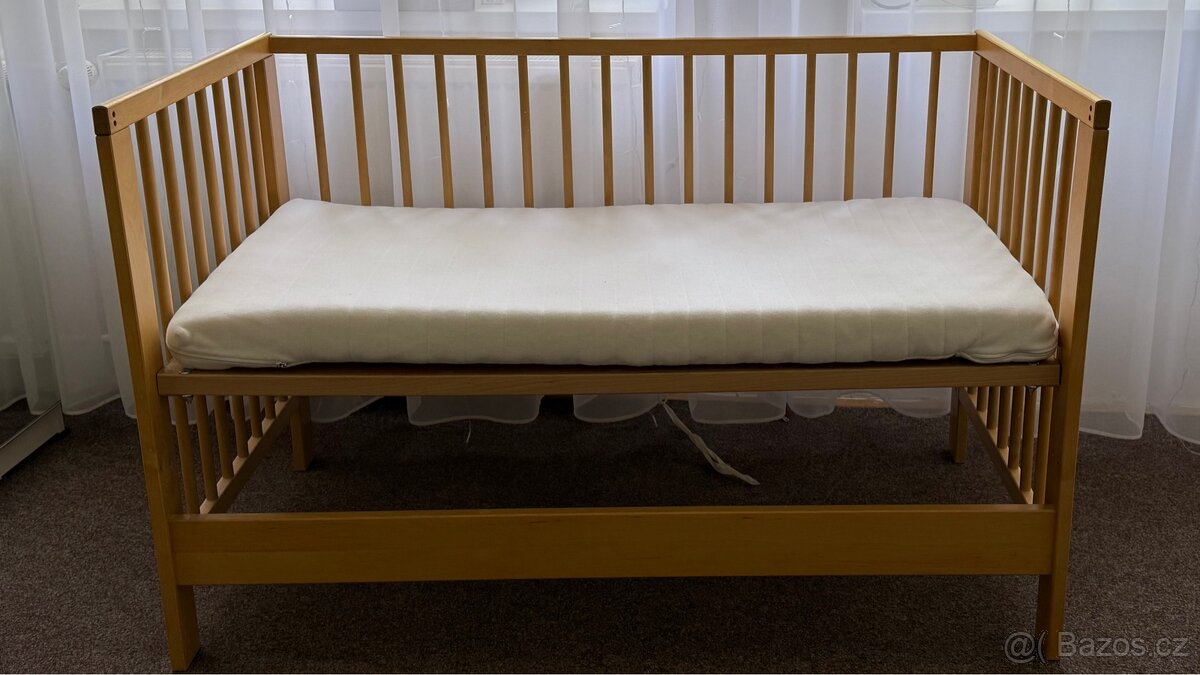 Dětská postýlka IKEA Gulliver 60x120 s matrace