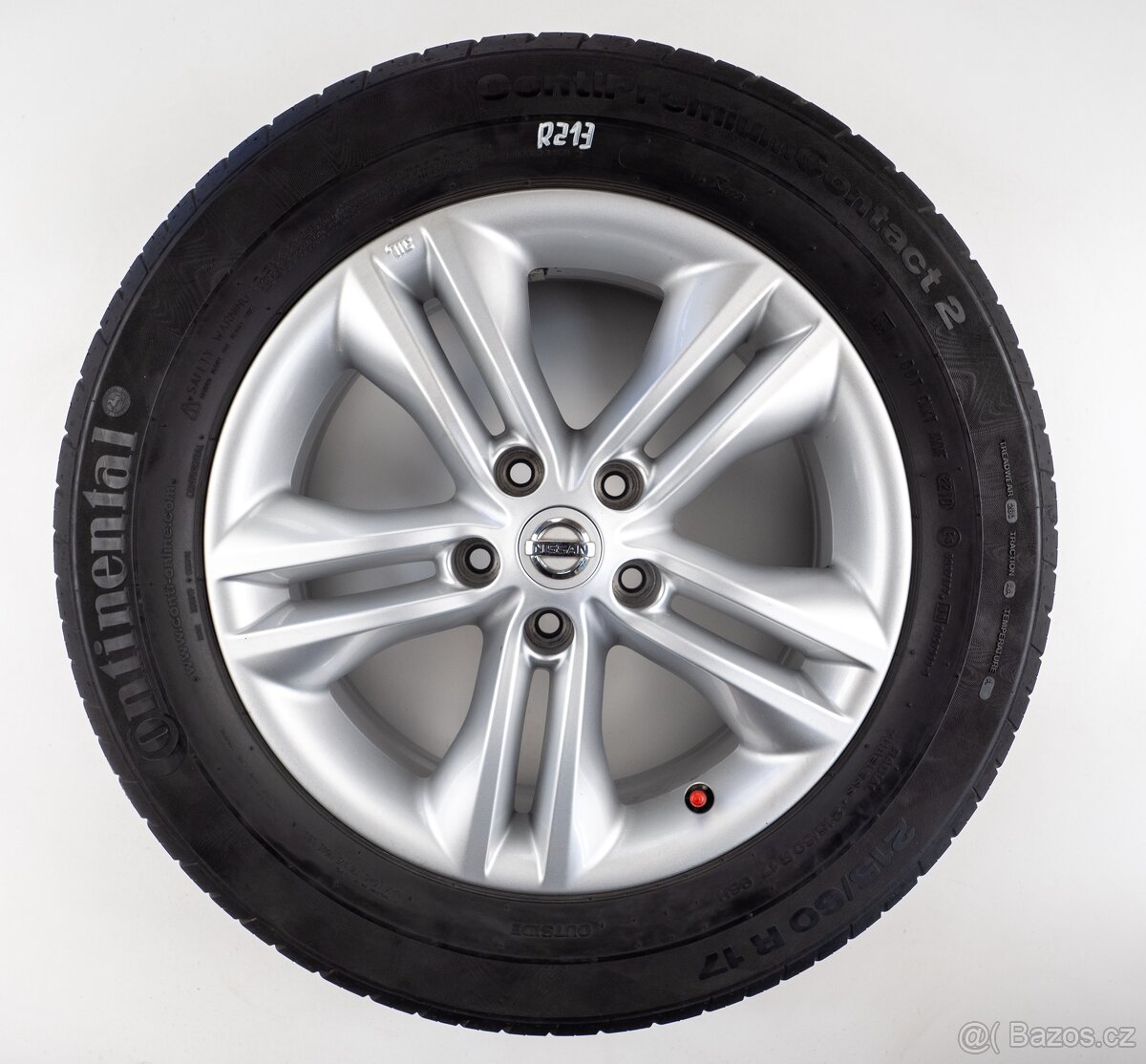 Nissan Qashqai - Originání 17" alu kola - Letní pneu