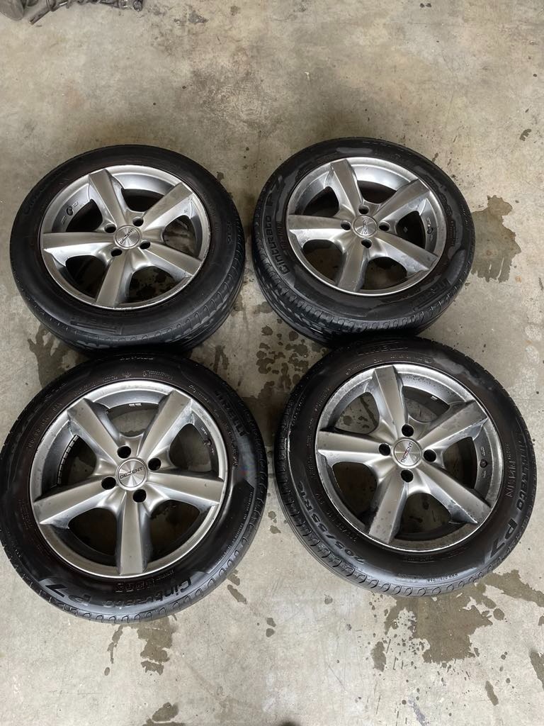 alu disky DEZENT 4x108, 205/55 R16