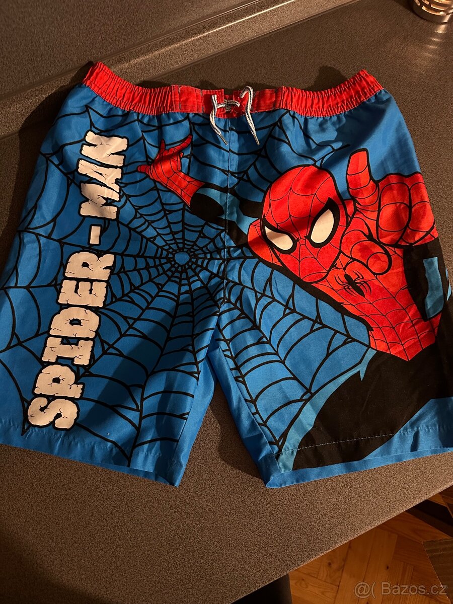 Spiderman plavky - vel. 11-12 let