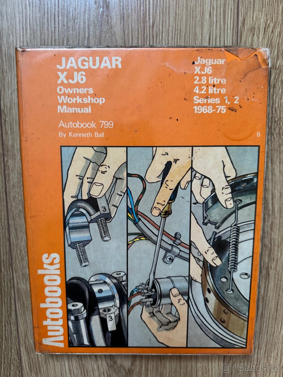 JAGUAR XJ6 originální montážní manual servisní příručka