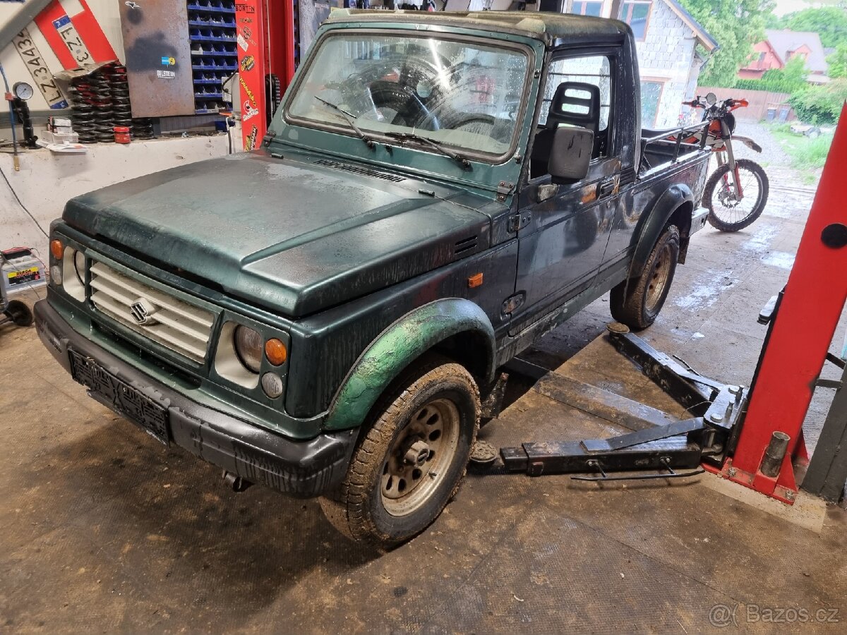 Prodám díly Suzuki samurai 1.9td 46kw
