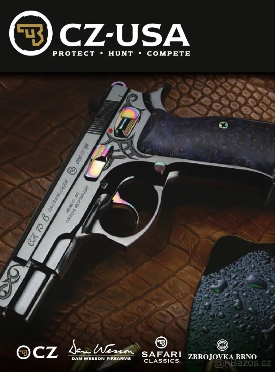 Pistole CZ 75 B 40th Anniversary nesehnatelná