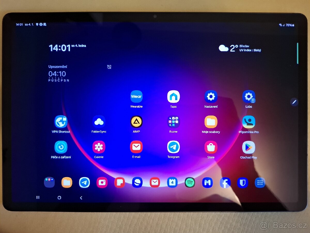Tablet Samsung Galaxy Tab S9+ 5G, 512GB, SM-X816B
