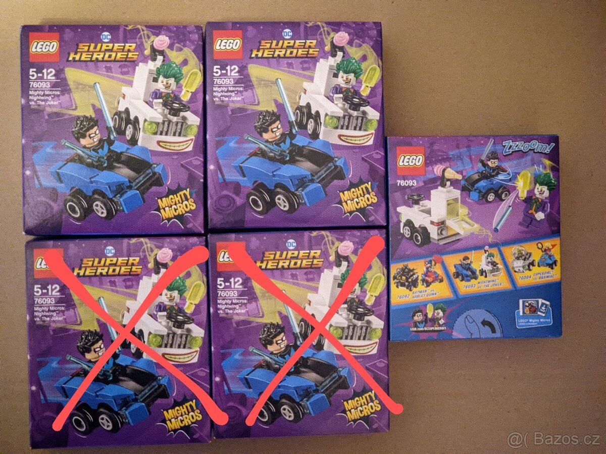 LEGO Super Heroes 76093 Mighty Micros: Nightwing vs. Joker
