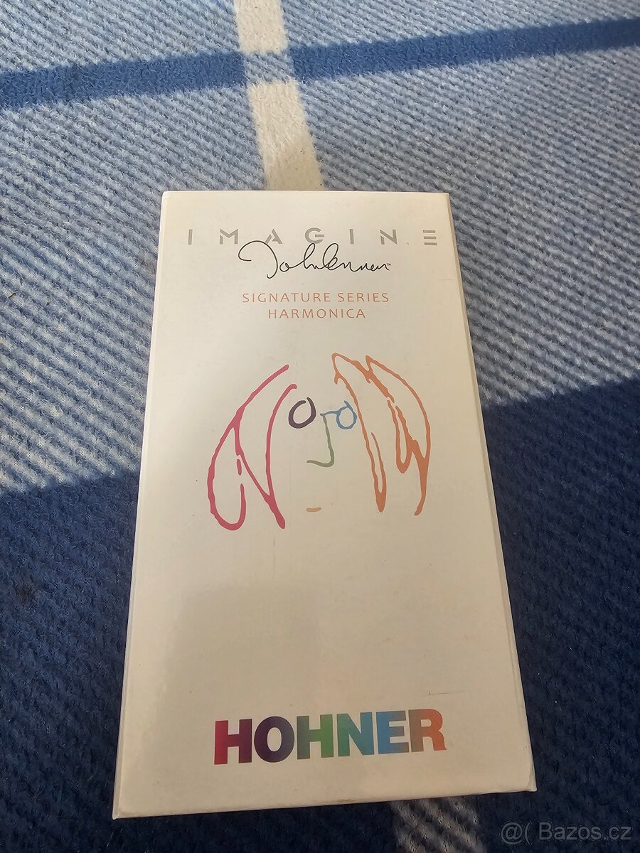 Foukací harmonika Hohner imagine John Lennon