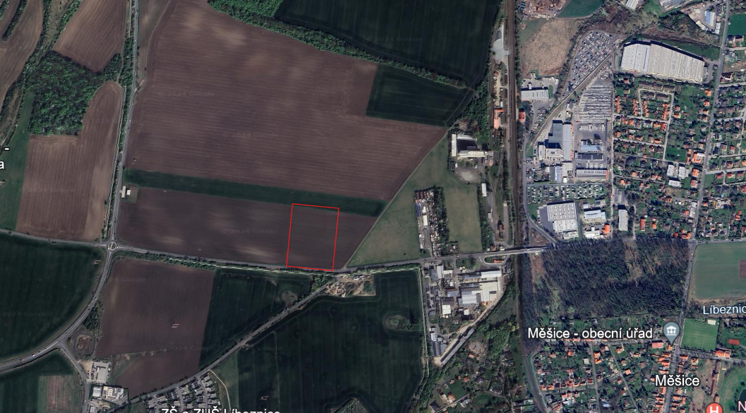 Prodej pozemku o výměře 5754,5 m2