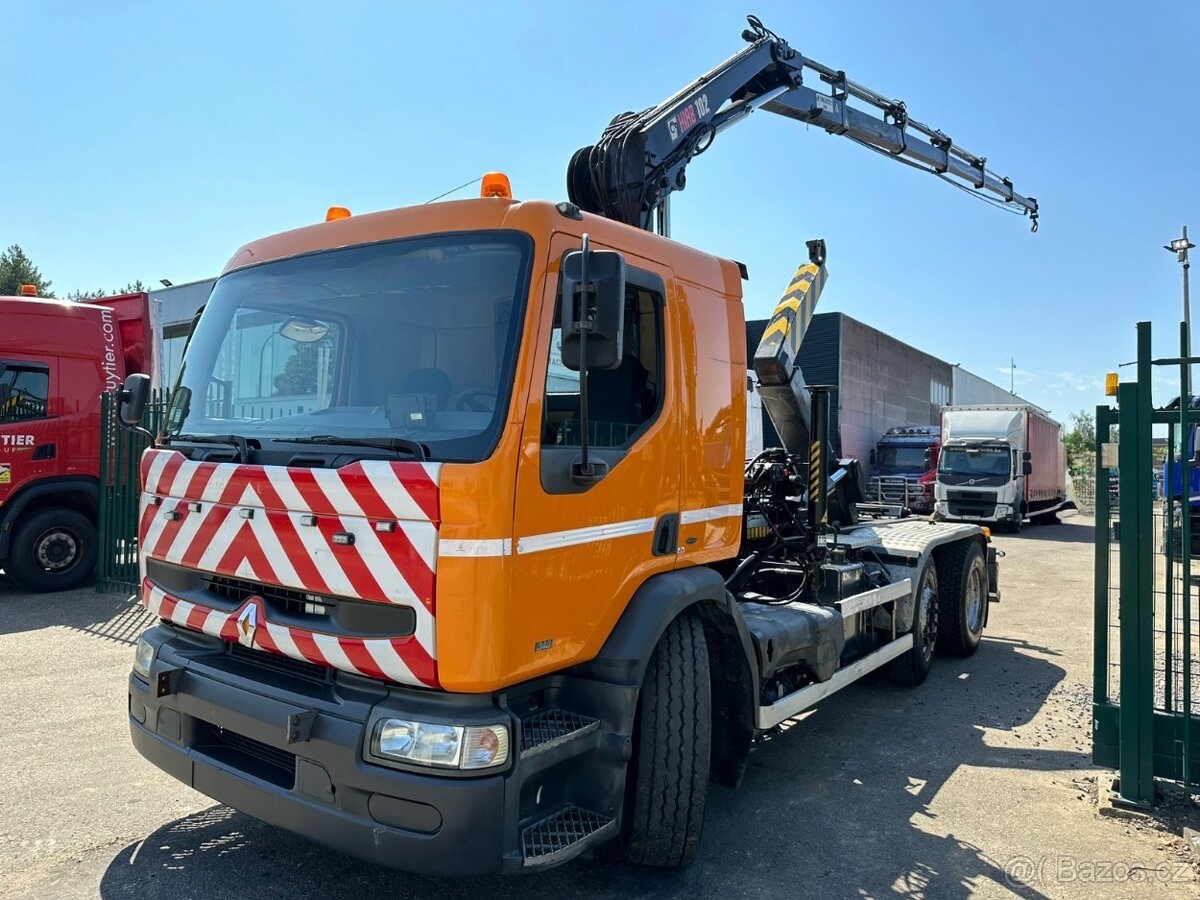 Hákový nosič kontejnerů RENAULT PREMIUM 340.26