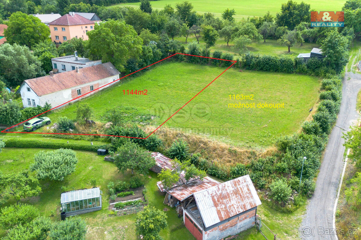 Prodej pozemku k bydlení, 1144 m², Kamenná Lhota