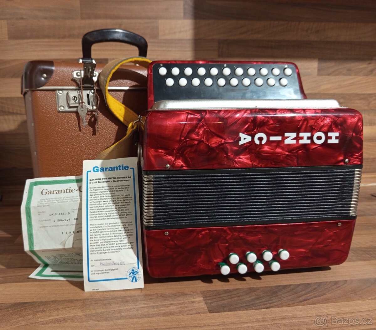 Heligonka (harmonika,akordeon) Hohnica (Delicia Popular)