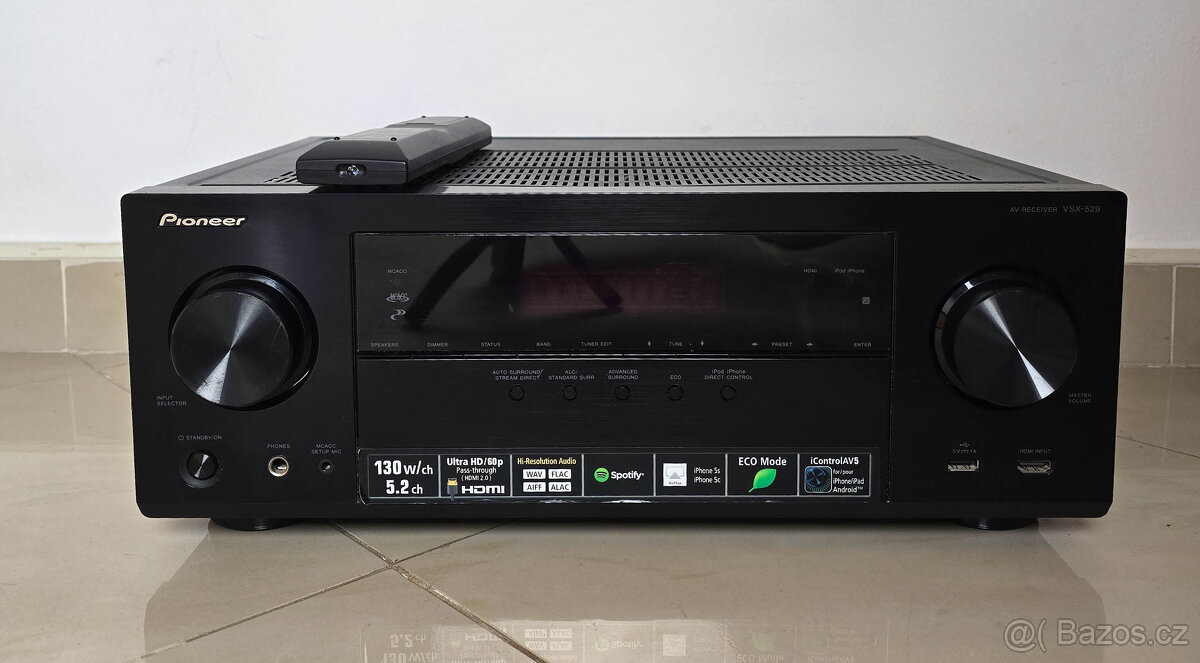 Pioneer VSX-529 / AirPlay / internetové radio