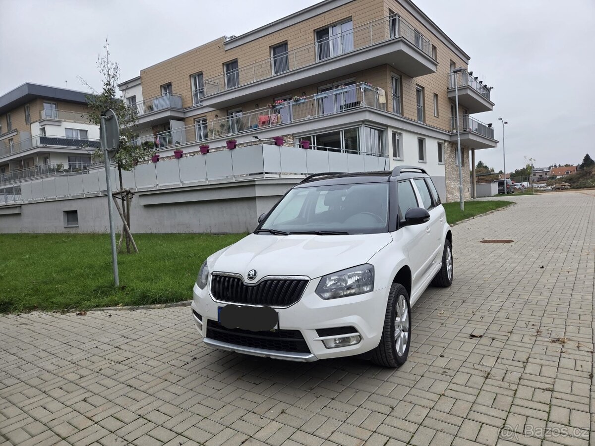 Škoda Yeti facelift 2015 4x4 2.0tdi top stav