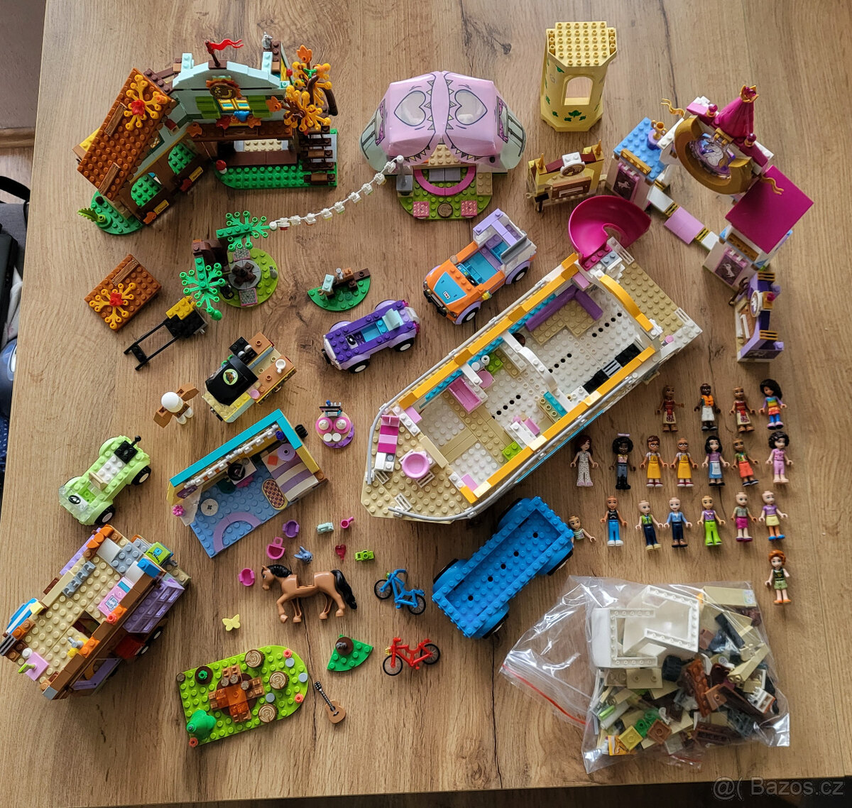 Lego Friends a Disney, velký set, 41015, 41392, 41745, přes