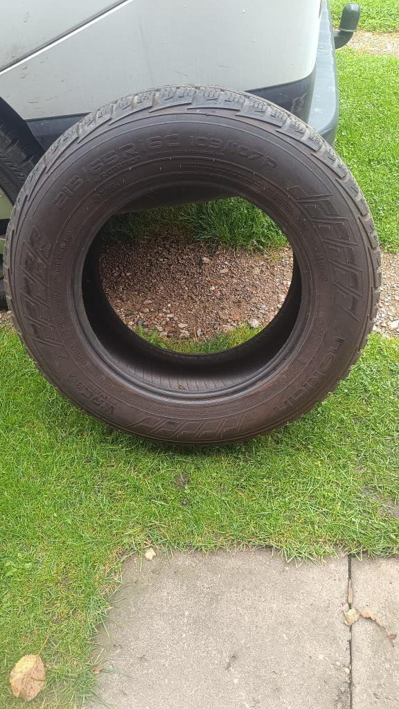 Zimní pneu Nokian WRC3 215/65/R16C, vzorek 6mm