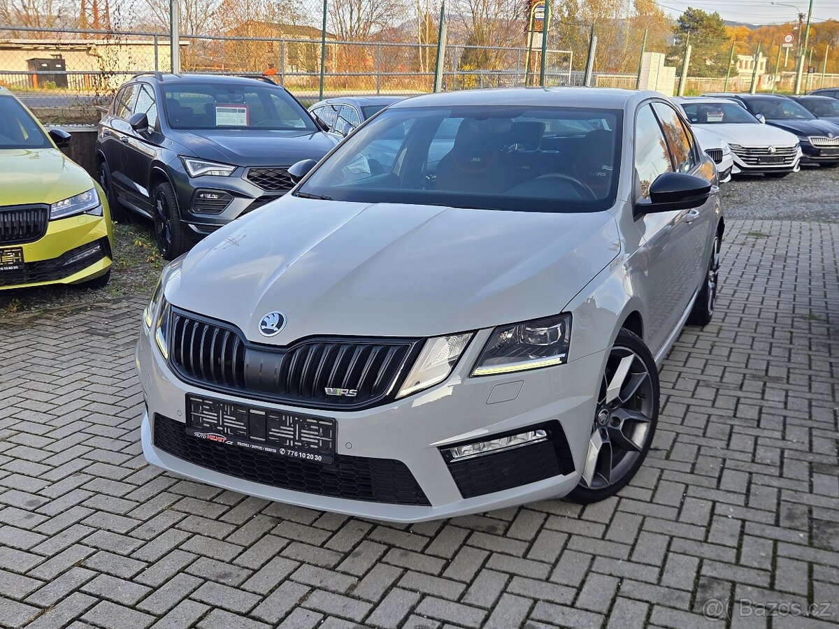 Škoda Octavia TSi RS 245 FullLED CANTON VYHŘ.SEDAČKY DPH