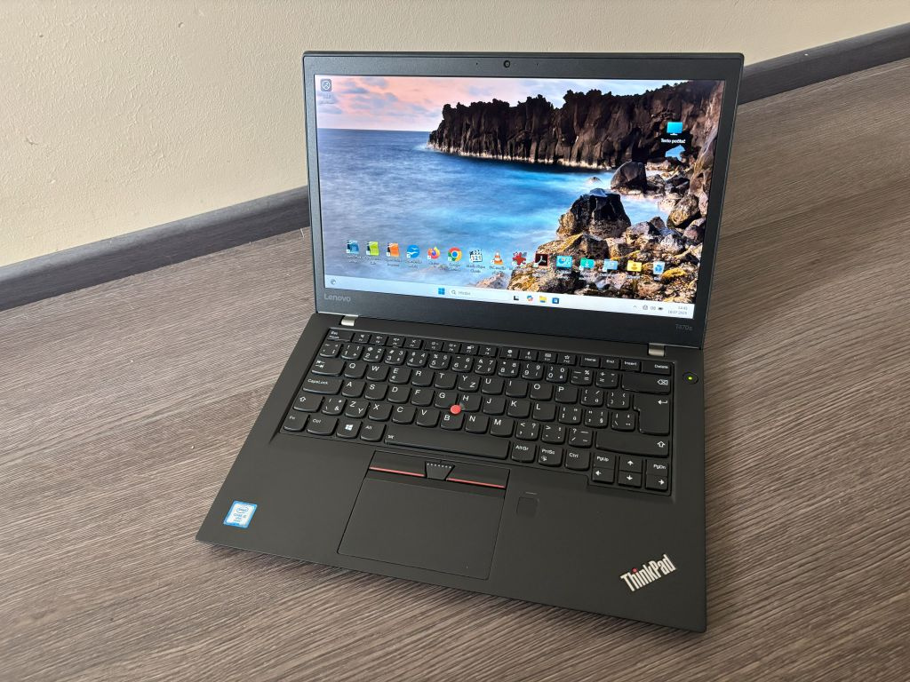 Notebook ThinkPad T470s–CPUi5/RAM20GB/SSD1TB/14"DOTY/WIN11