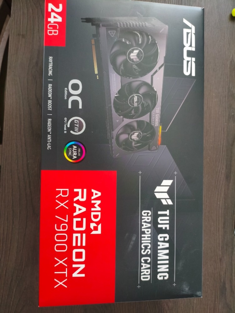 RX 7900  XTX  ASUS TUF GAMING 24GB