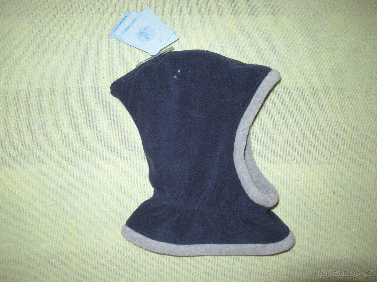 Zimní čepice - kukla pro miminka 6-9měsíců